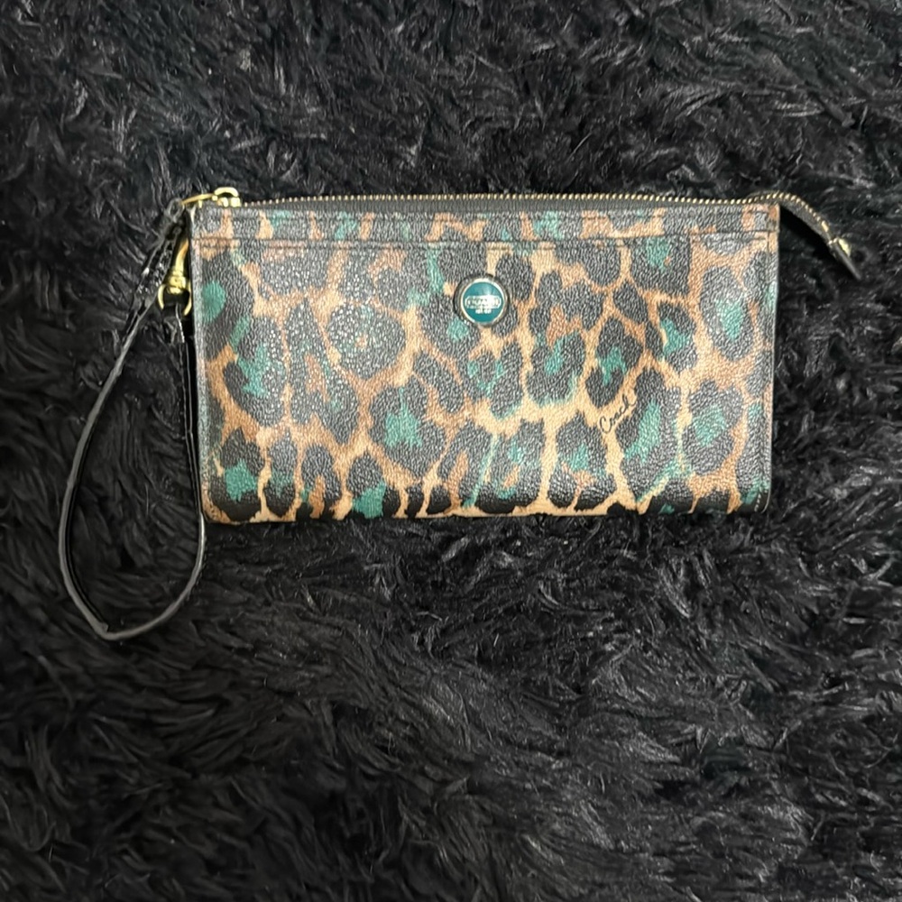 Coach Leopard Wallet